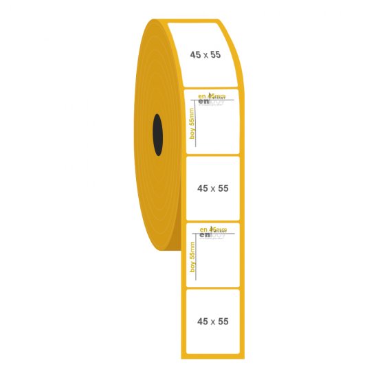 45mm x 55mm Vellum Etiket