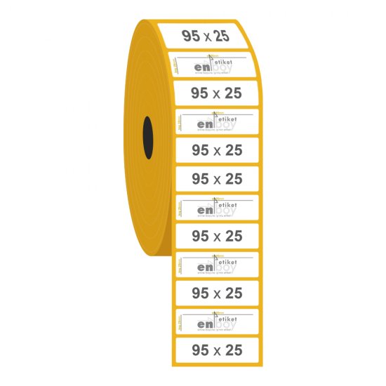 95mm x 25mm Termal Etiket